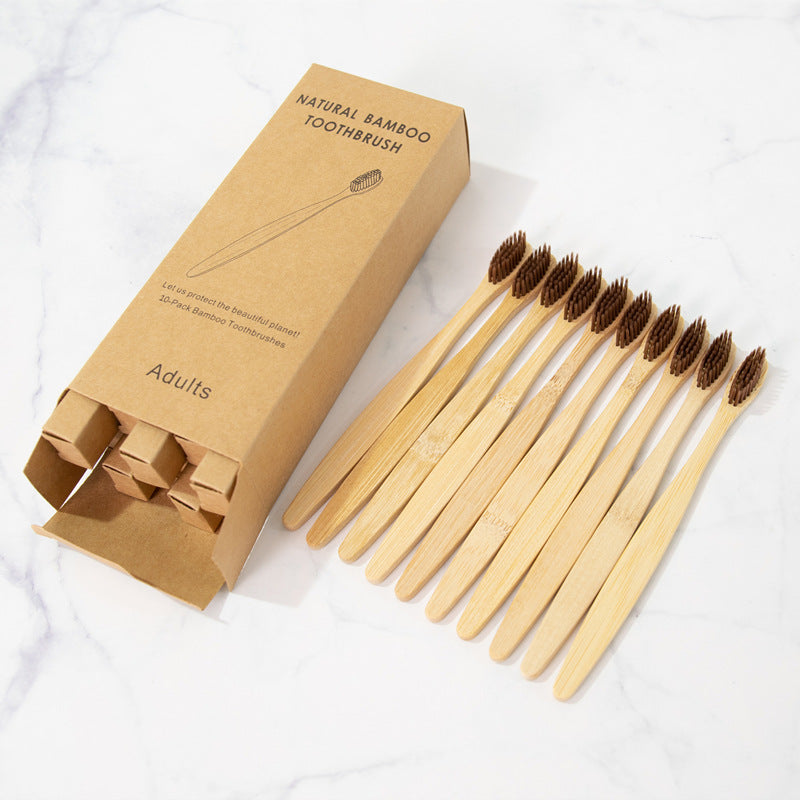 Adult bamboo toothbrush