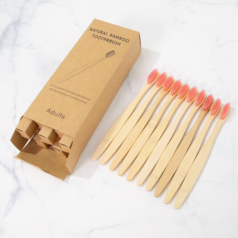 Adult bamboo toothbrush