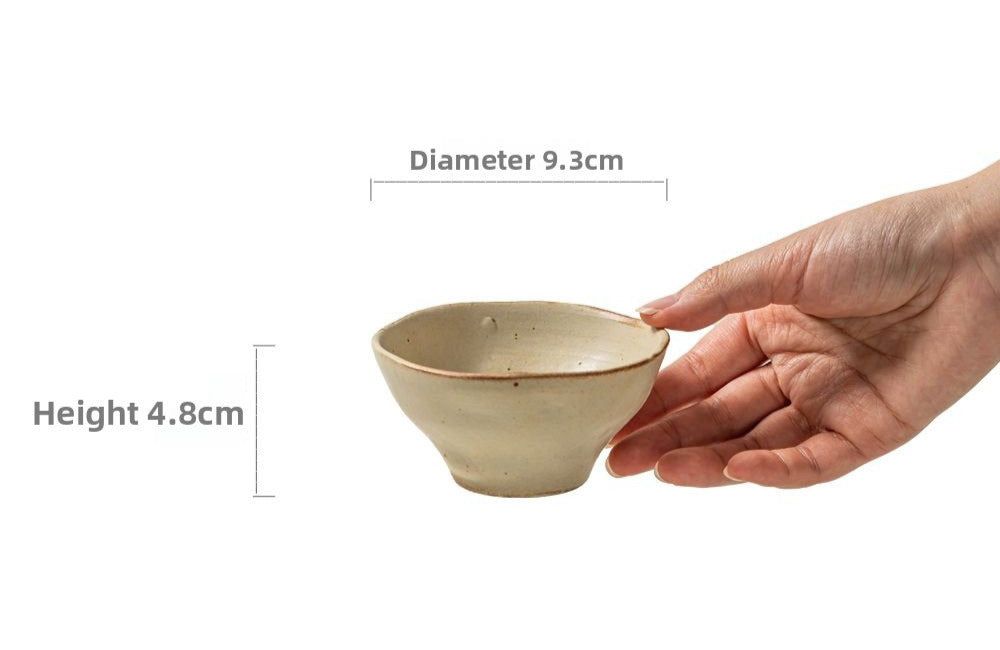 Rustic ceramic condiment dish