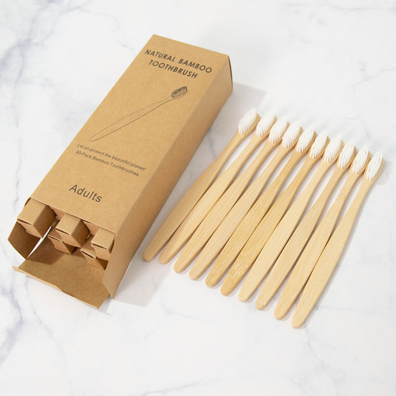Adult bamboo toothbrush
