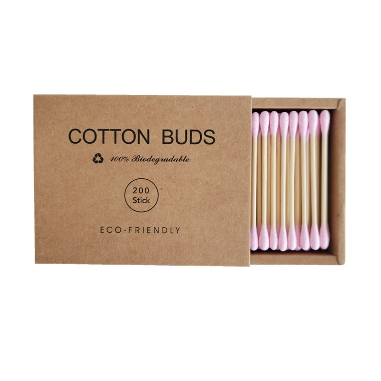 100% Biodegradable Cotton Buds