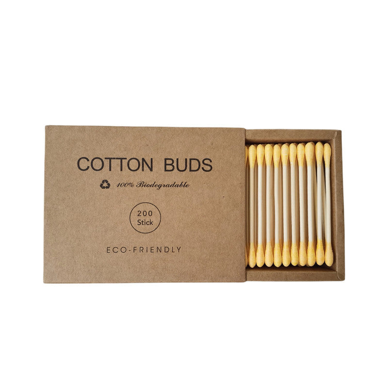 100% Biodegradable Cotton Buds