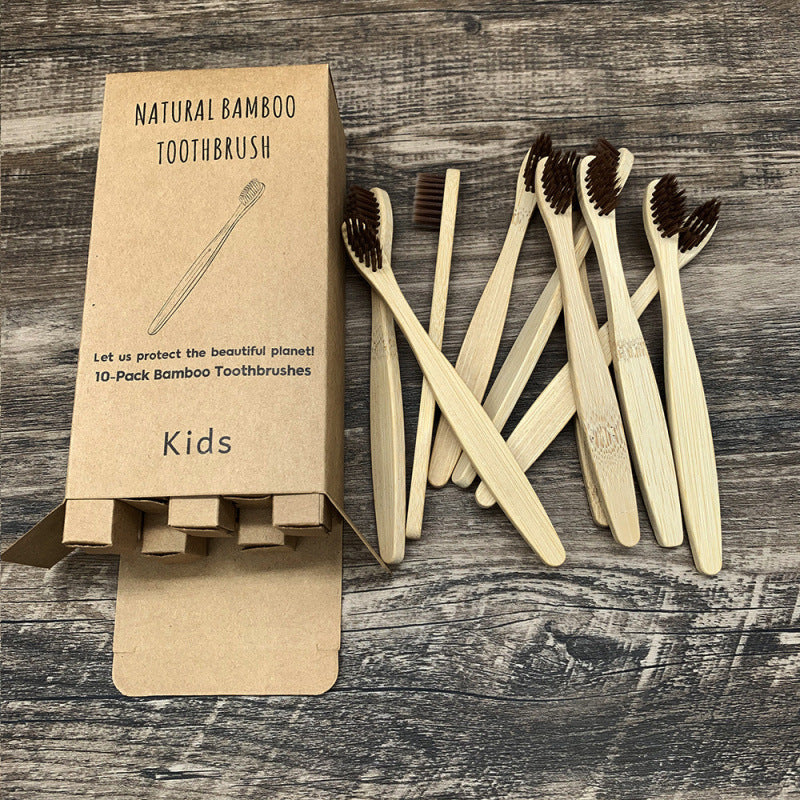 Kids bamboo toothbrush