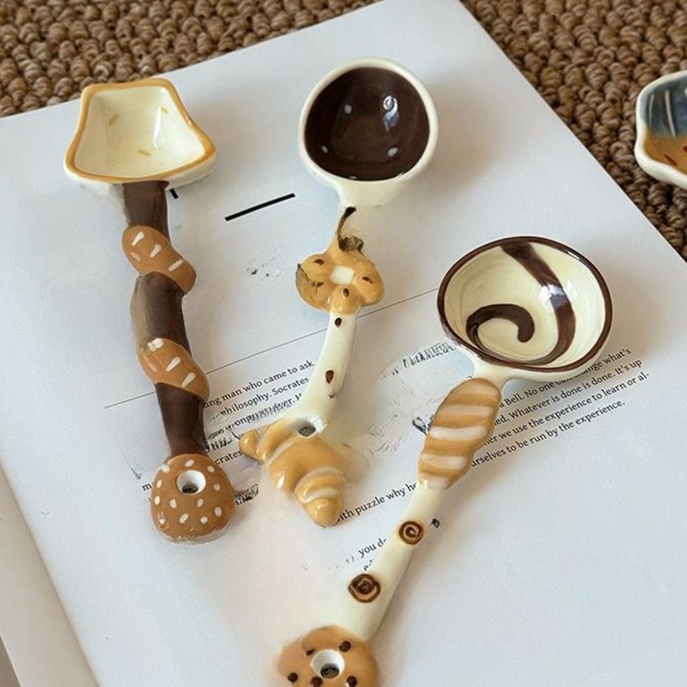 Little Joy Ceramic Spoon