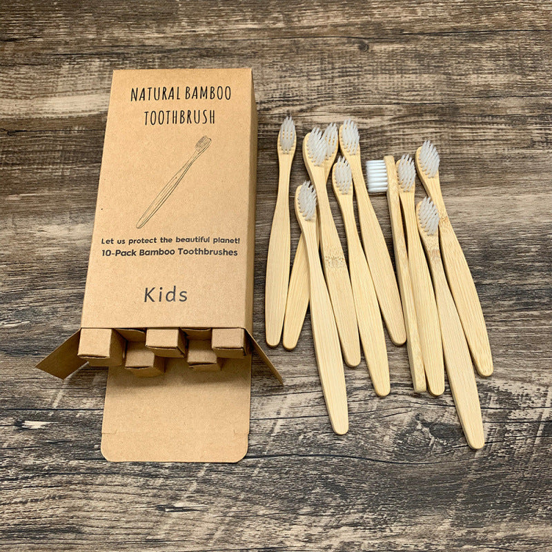 Kids bamboo toothbrush