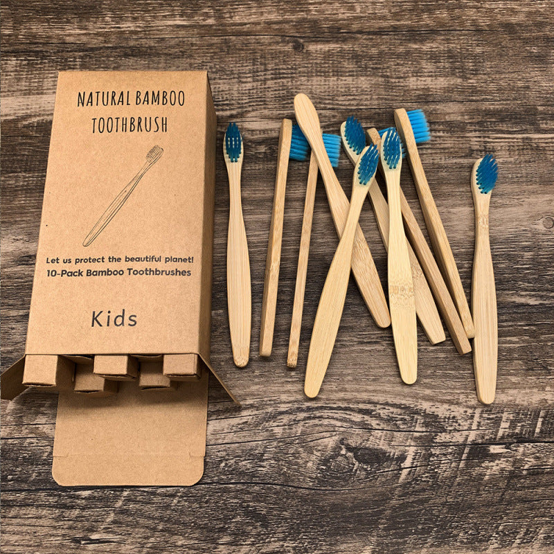 Kids bamboo toothbrush