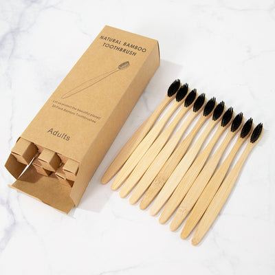 Adult bamboo toothbrush