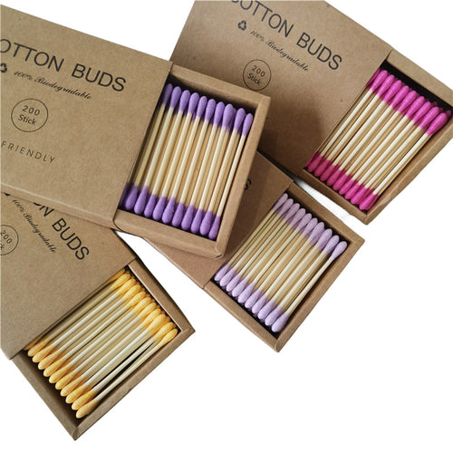 100% Biodegradable Cotton Buds