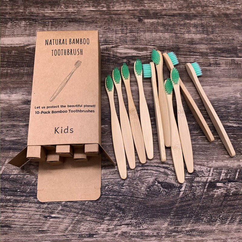 Kids bamboo toothbrush